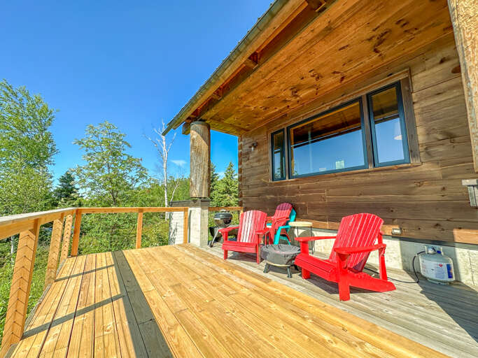 Lake-facing Deck