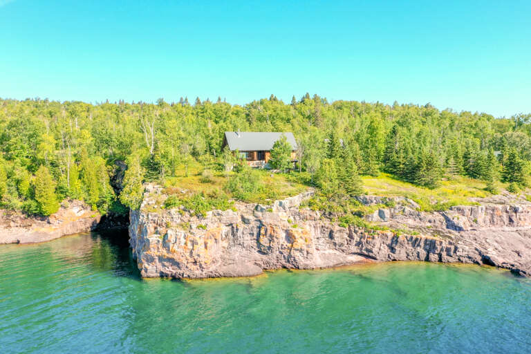 There is no Lake access from the home, but the views are incredible!
