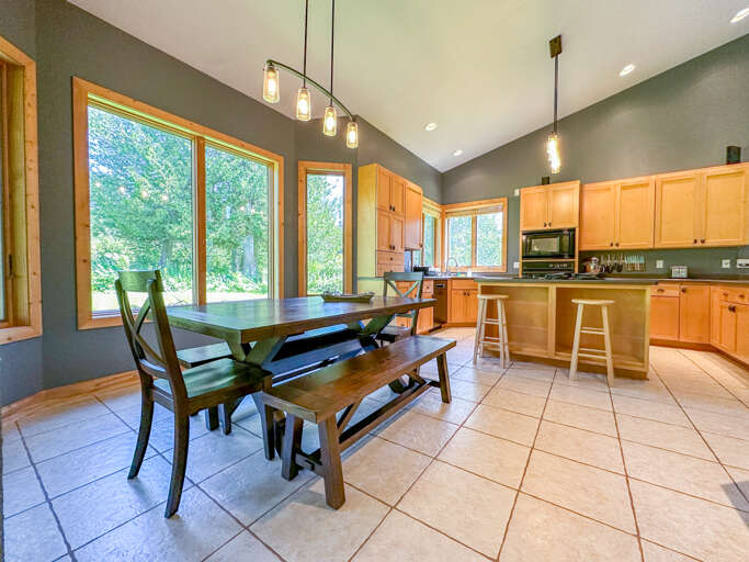 Dining Area and Kitchen