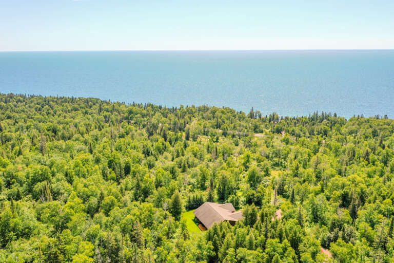 Located a short drive from Lake Superior, this home provides peace and quiet for a truly relaxing getaway.