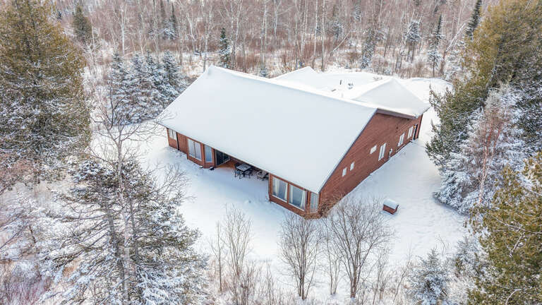 The perfect winter destination for a ski trip or just a peaceful, cozy getaway.