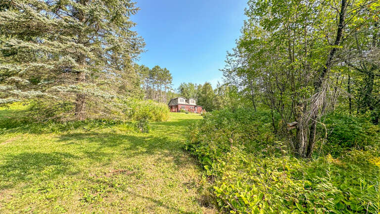 Thorson's Cottage from the lake trail.