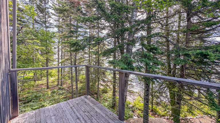 Balcony off of Bedroom 2.