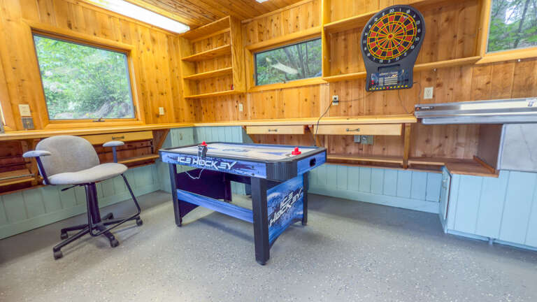 Air Hockey and Darts