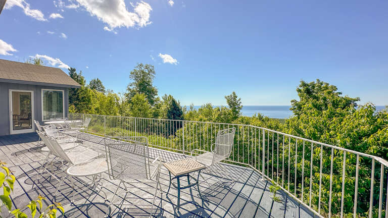 Lake-Facing Deck