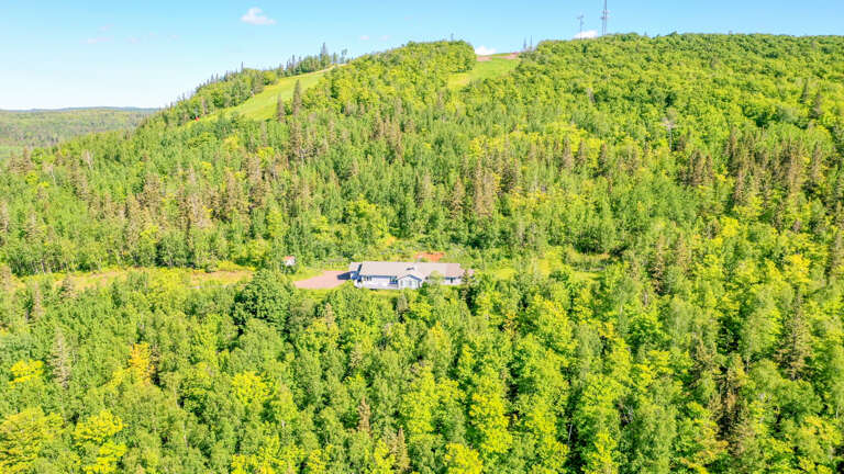 Mountain Top with Bridge Run at Lutsen Mountains.
