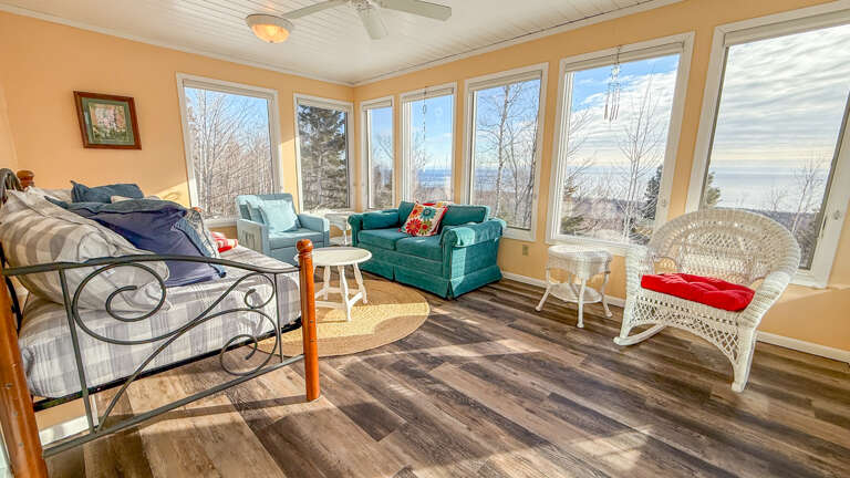 Sunroom with Daybed