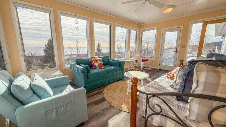 Sunroom with Lake Superior Views