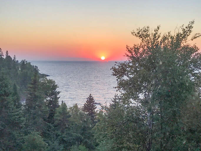 Enjoy spectacular views of Lake Superior.