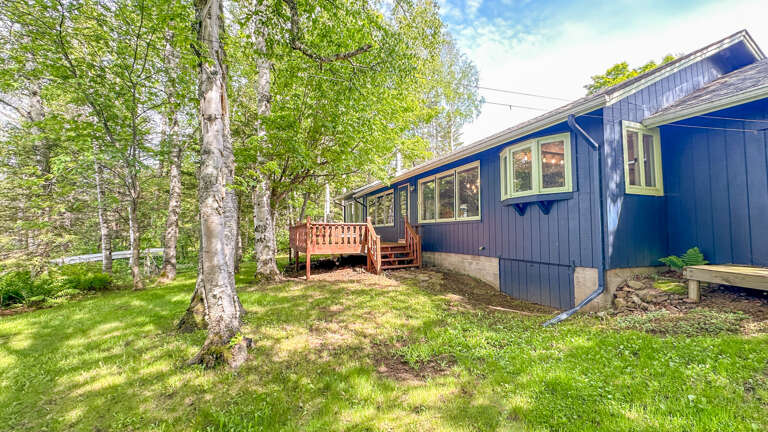 Blue Loon on Devil Track Lake.