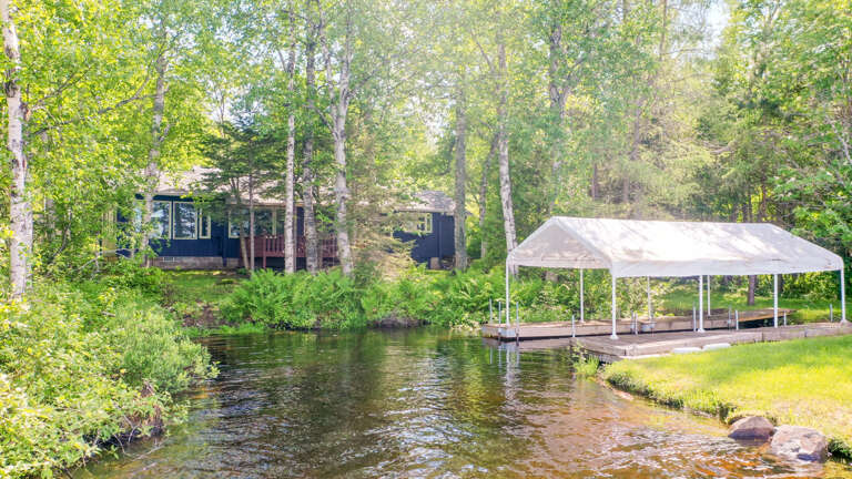 Meet Blue Loon on Devil Track Lake.