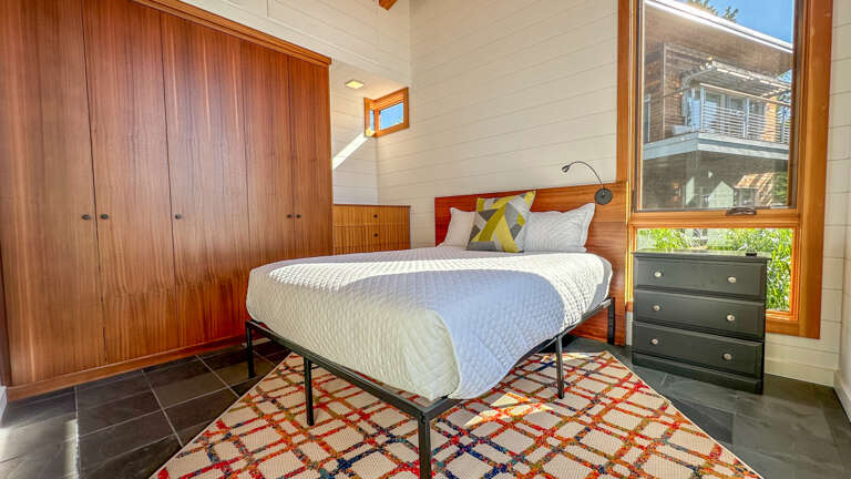 Plenty of space to unpack and unwind in Bedroom 2.