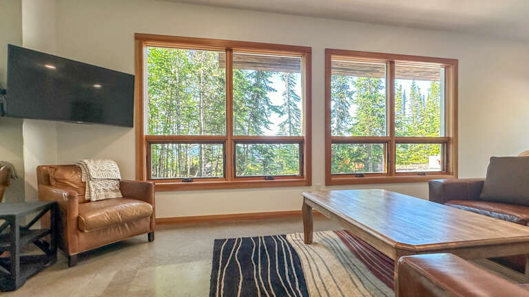 Views of Lake Superior from the family room.