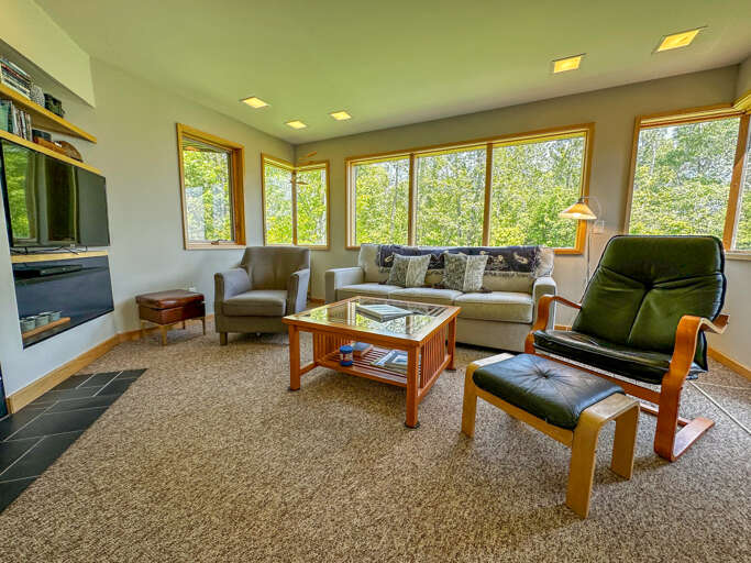 Living Room in Treehouse
