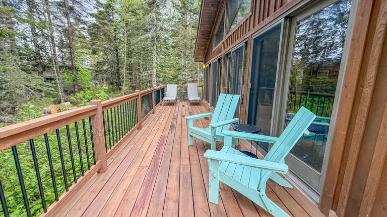 Lake-facing Deck