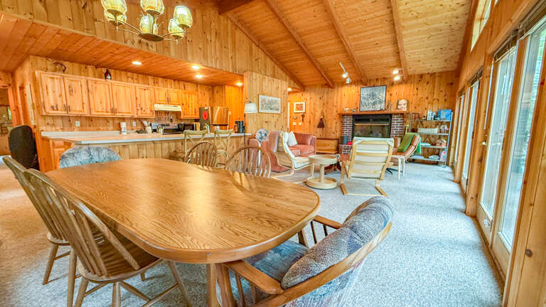 Open layout living area