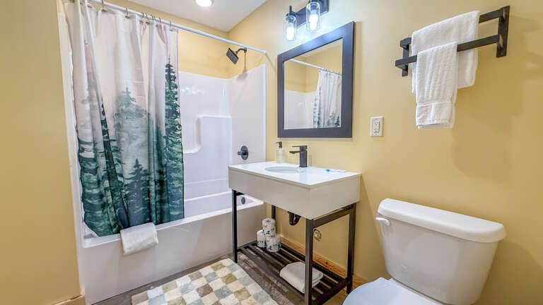 Bathroom 3 is located on the Lower Level
