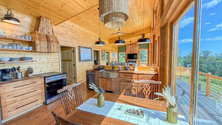 Dining Area and Kitchen