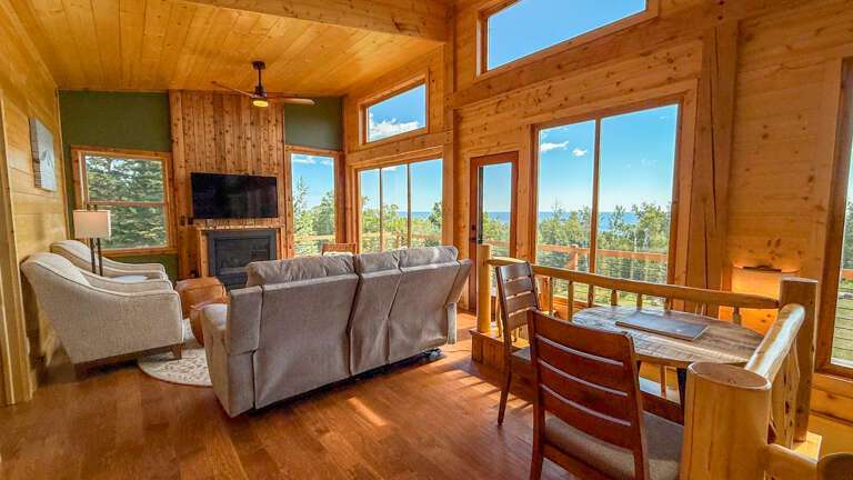 Living Room and Breakfast Nook