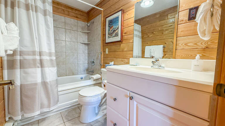 Bathroom 2 located on the main level.