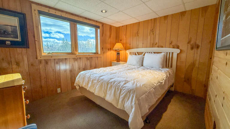 Lower level bedroom.