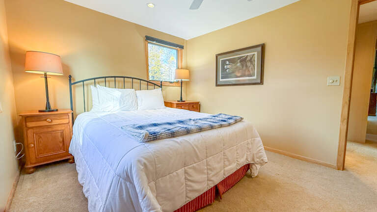 Queen Bed in Bedroom 2