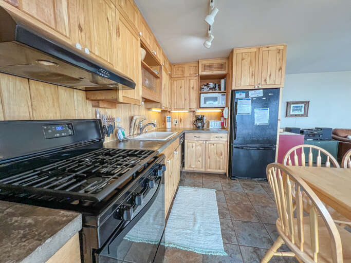 The kitchen. The kitchen.