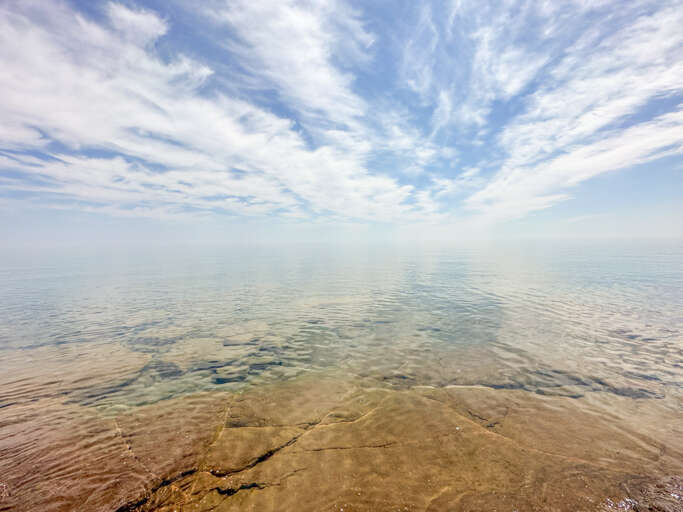 Lake views from the shoreline.