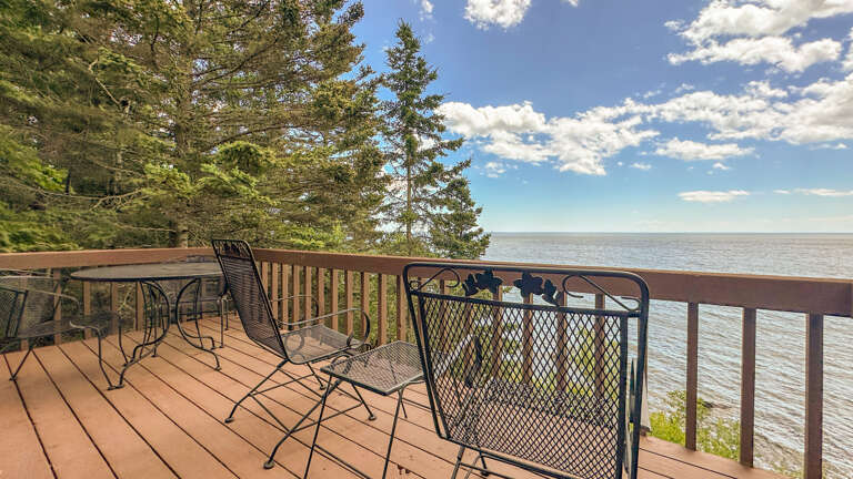 Balcony off of the living room. Balcony off of the living room.