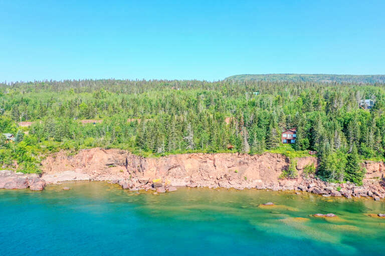 Nestled near Highway 61 in the Northwoods.