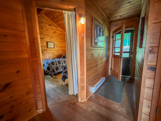 Entryway and Bedroom 2.