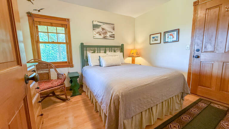 Bedroom 2 located on the lower/entry level.