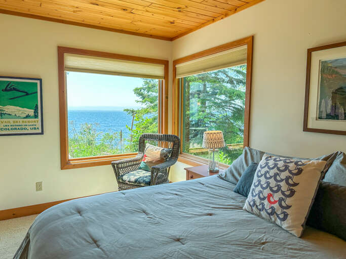 Enjoy the views from Bedroom 1.