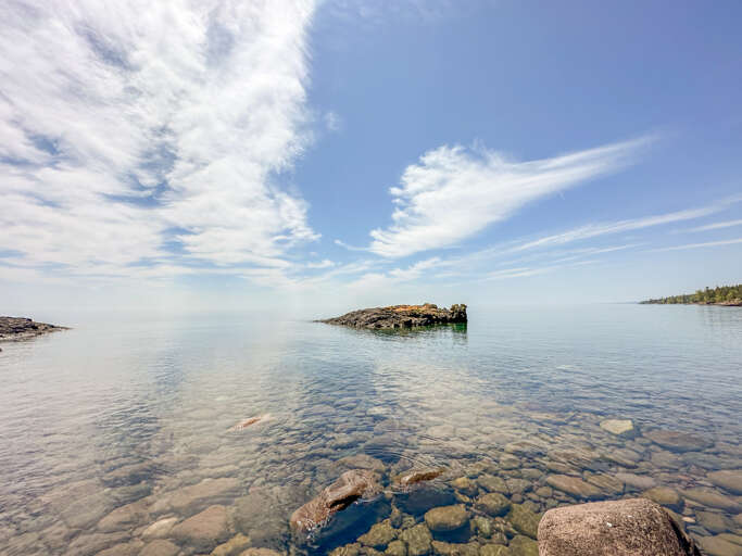 Beautiful Lake Superior views.