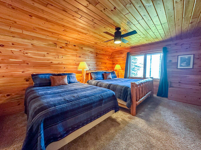 Bedroom 3 is also located on the lower level of the home.