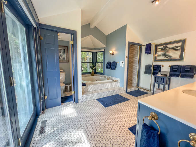 Bathroom 1 attached to bedroom 1.