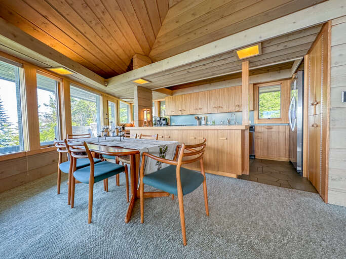 The home also has a spacious kitchen.