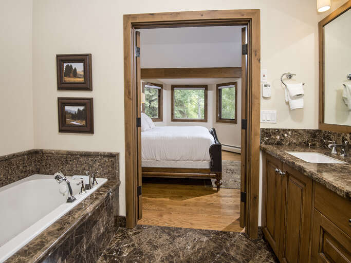 Main Bedroom View from Bathroom