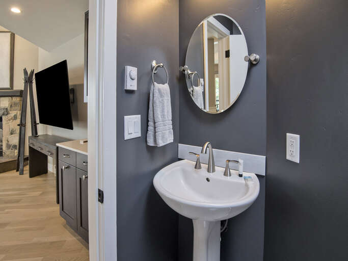 Half Bathroom on Main Level Half Bathroom on Main Level