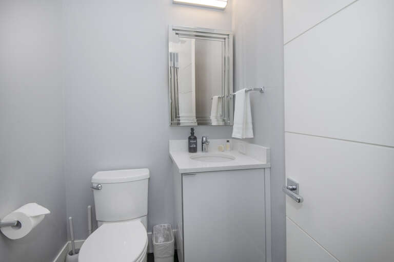 Powder Room on Main Level Powder Room on Main Level