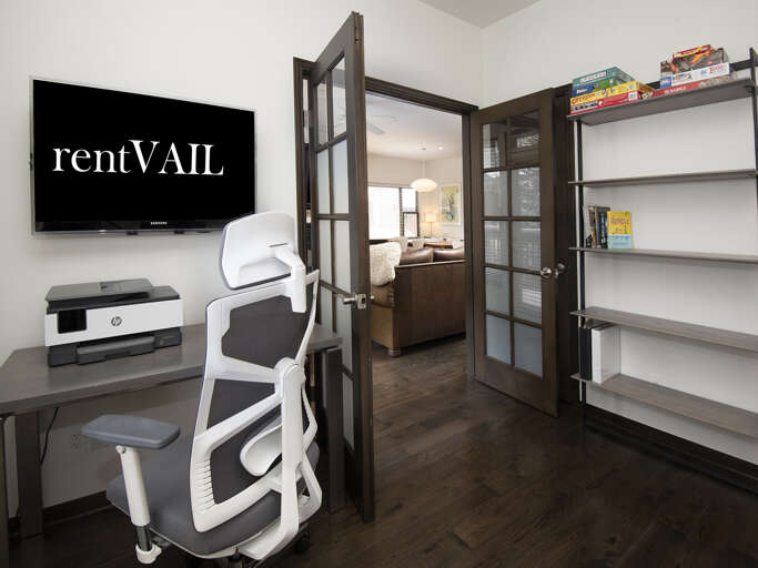 Studio Off Living Room (main level) Studio Off Living Room (main level)