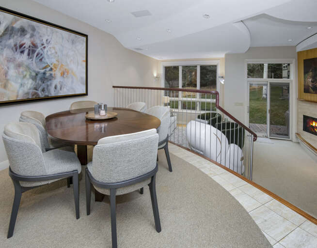 Dining Area/Living Room View