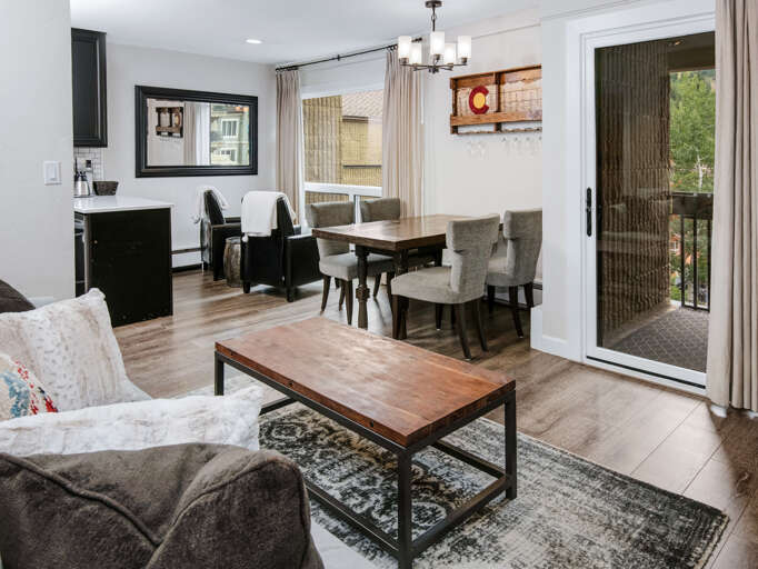 Living Room & Dining Area View Living Room & Dining Area View