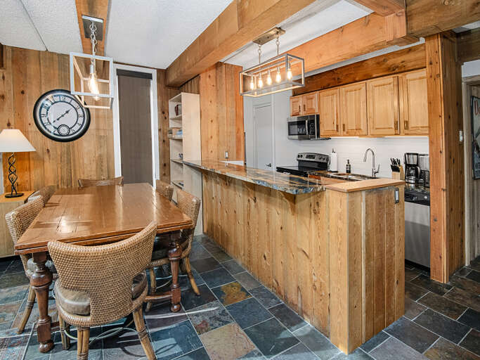 Dining Area and Kitchen Dining Area and Kitchen