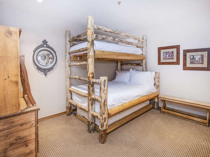 Bedroom 2 w/ Twin over Full