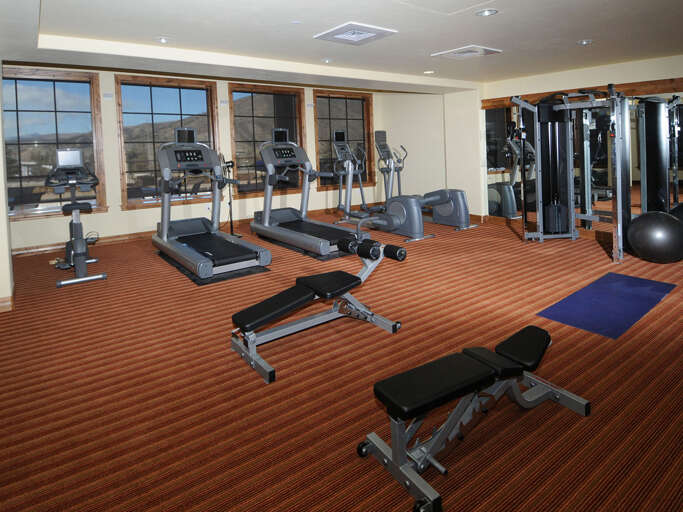 Fitness Room in Building