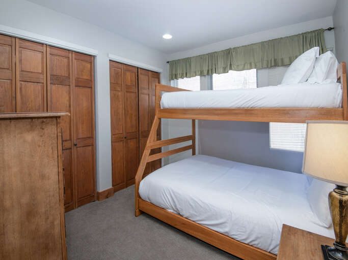 Bedroom 3 w/ Twin over Full Bunk Bed Bedroom 3 w/ Twin over Full Bunk Bed