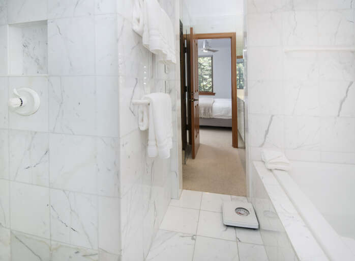 Primary Bathroom view to Bedroom