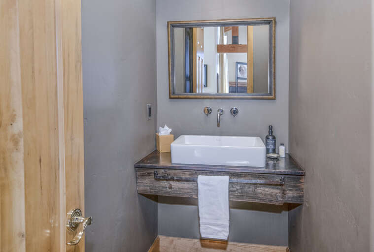 Powder Room on Main Level Powder Room on Main Level