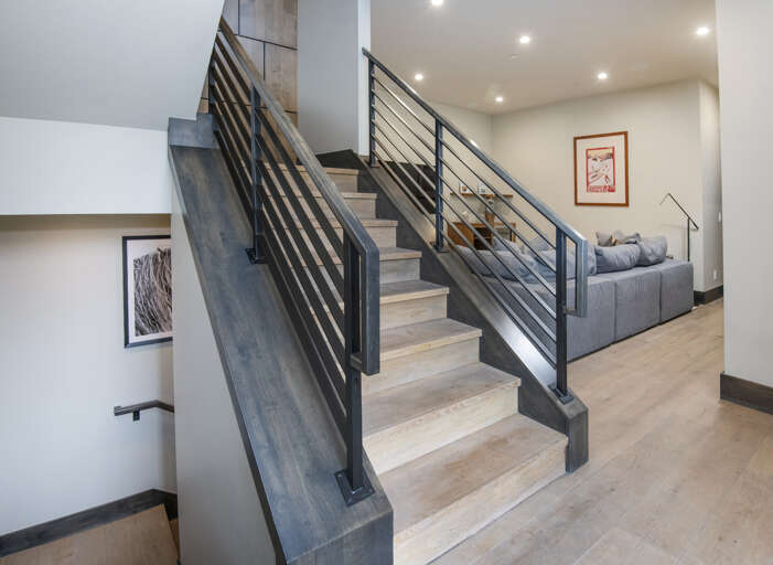 Stairs From Lower Level To Main Living Area Stairs From Lower Level To Main Living Area